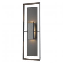 Hubbardton Forge 302607-SKT-20-80-ZM0546 - Shadow Box Tall Outdoor Sconce