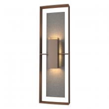 Hubbardton Forge 302607-SKT-75-20-ZM0546 - Shadow Box Tall Outdoor Sconce