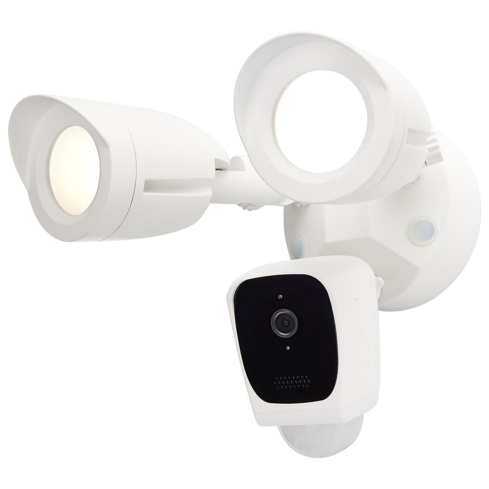 Bullet Outdoor SMART Security Camera; Starfish enabled; White Finish