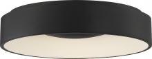 Nuvo 62/1452 - Orbit - LED 18" Flush - Black Finish