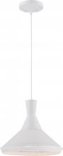 Nuvo 62/482 - Luger - 1 Light Perforated Metal Shade Pendant with 14w LED PAR Lamp Included