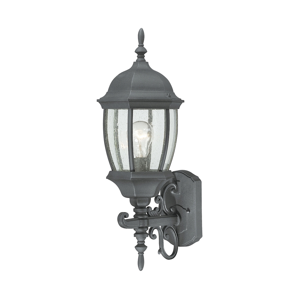 Thomas - Covington 21.5'' High 1-Light Outdoor Sconce - Black