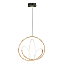 ET2 E25094-01BKGLD - Mobius-Single Pendant