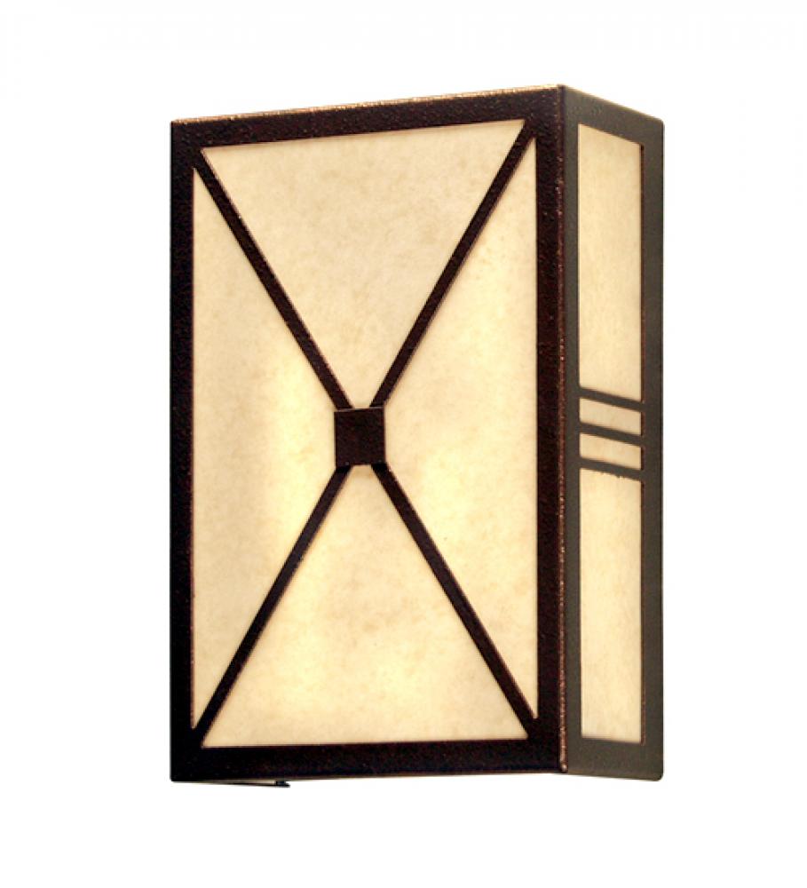 8" Wide Whitewing Wall Sconce