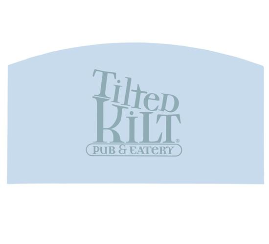 43.75"W X 24"H Personalized Tilted Kilt Arched Window