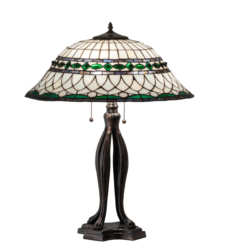 30" High Tiffany Roman Table Lamp