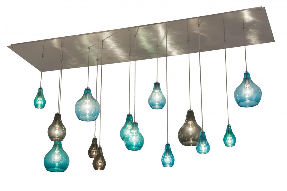 84"L Anjou 14 LT Cascading Pendant