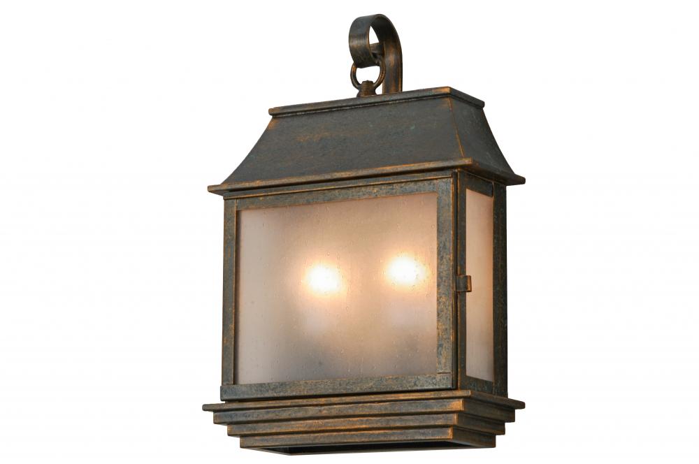 10" Wide Bastille Lantern Wall Sconce