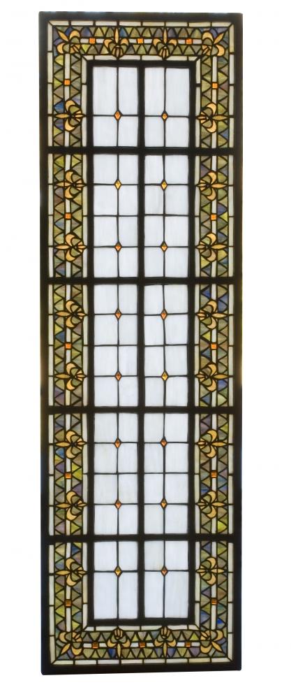 14.25"W X 46.5"H Fleur-de-lis Ceiling Panel