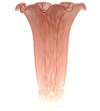 Meyda White 10206 - 4" Wide X 6" High Pink Pond Lily Shade