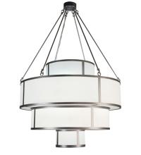 Meyda White 118048 - 44"W Jayne 4 Tier Pendant