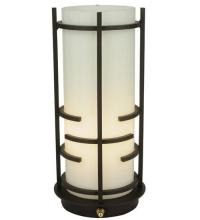 Meyda White 121366 - 12" High Revival Deco Accent Lamp