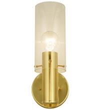 Meyda White 136998 - 4.75"W Cilindro Wall Sconce