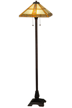 Meyda White 138769 - 62"H Prairie Straw Floor Lamp