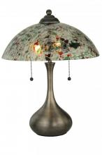Meyda White 143292 - 21"H Metro Fusion Confetti Glass Table Lamp