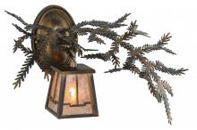 Meyda White 147379 - 16"W Pine Branch Valley View Wall Sconce