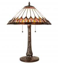 Meyda White 242005 - 22" High Tuscaloosa Table Lamp