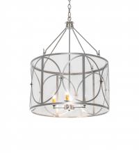 Meyda White 242644 - 24" Wide Penelope 4 Light Pendant