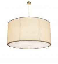 Meyda White 245855 - 68" Wide Cilindro Textrene Pendant