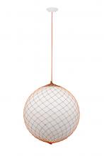 Meyda White 247467 - 24" Wide Malla Pelota Pendant