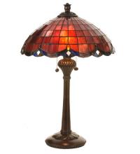 Meyda White 78123 - 24"H Elan Table Lamp