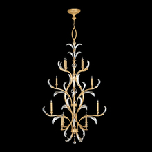 Fine Art Handcrafted Lighting 704040-SF3 - Beveled Arcs 48"W Round Chandelier