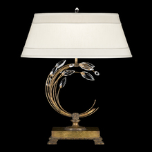 Fine Art Handcrafted Lighting 773210ST - Crystal Laurel 31" Table Lamp